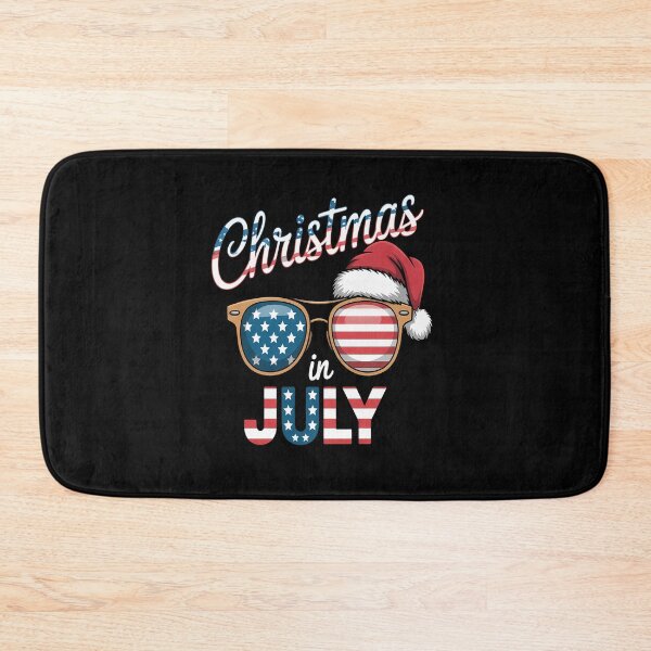 Item preview, Santa Hat Sunglasses Red White and Blue  Christmas In July designed and sold by Catharsiscath.