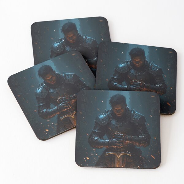 Item preview, dark knight with sword designed and sold by visualstory.