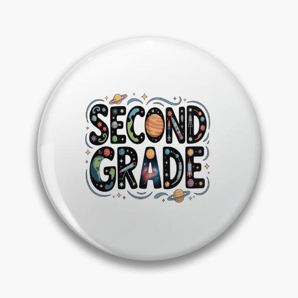 Item preview, Second Grade Outer Space First Day of School designed and sold by Catharsiscath.