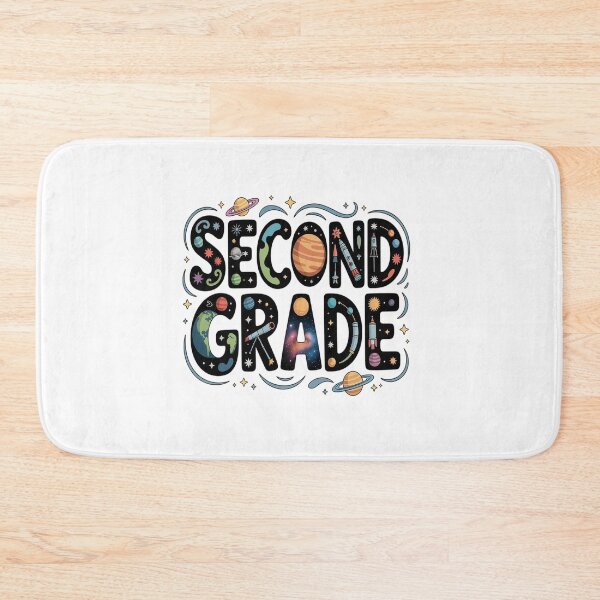 Item preview, Second Grade Outer Space First Day of School designed and sold by Catharsiscath.