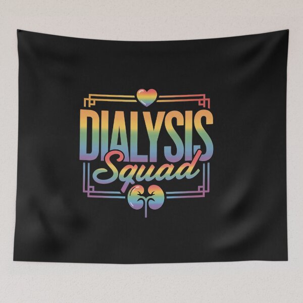 Item preview, Dialysis Squad Funny Nephrology Hemodialysis Tech Nurse designed and sold by katherintration.