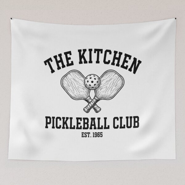 Artikelvorschau, Vintage Pickleball Club The Kitchen 1965 Sports Team entworfen und verkauft von Mason-Pride.