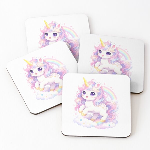 Item preview, Kawaii Pastel Unicorn designed and sold by kimkosovo.