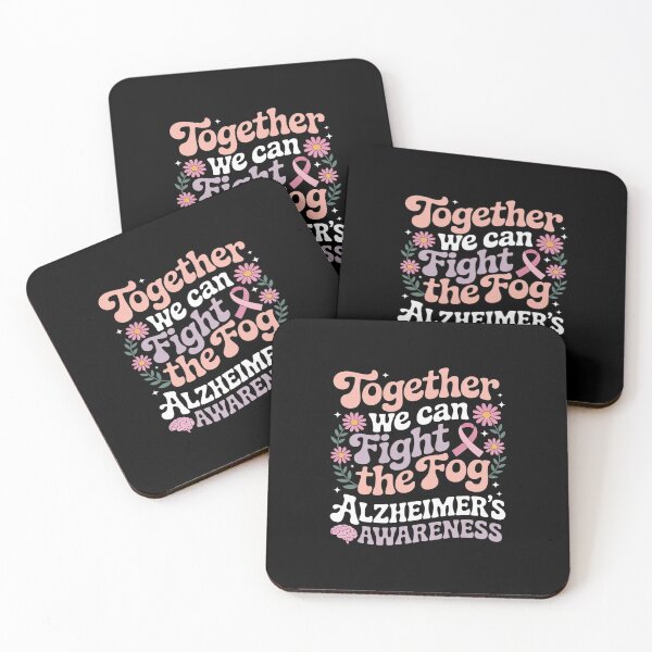 Item preview, Together We Can Fight The Fog Alzheimer's Awareness designed and sold by HORIZBoutique.