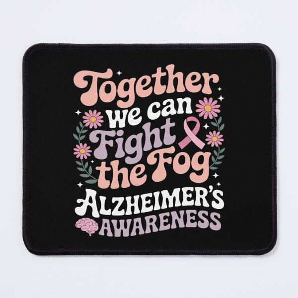 Item preview, Together We Can Fight The Fog Alzheimer's Awareness designed and sold by HORIZBoutique.