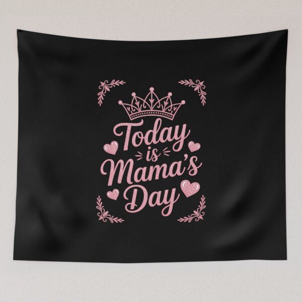 Item preview, Hat Today Is Mama's Day Happy Birthday designed and sold by FaithAbbott.