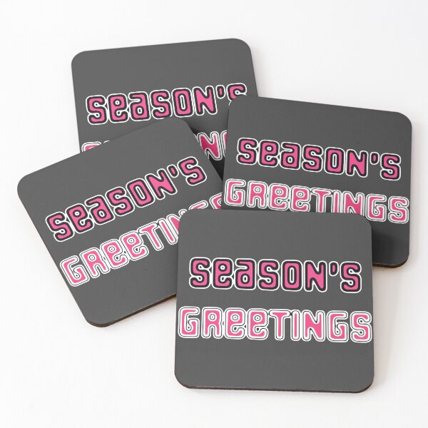 Item preview, Happy Season's Greetings Lettering with Cheer and Joy designed and sold by cremedecolor.