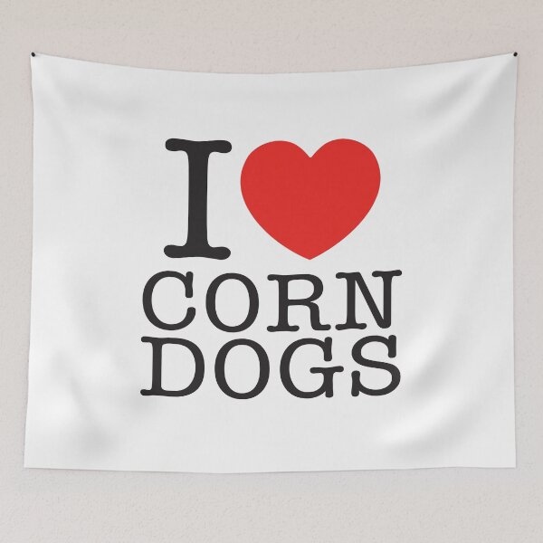 Item preview, I Love Corn Dogs designed and sold by shitpostee.