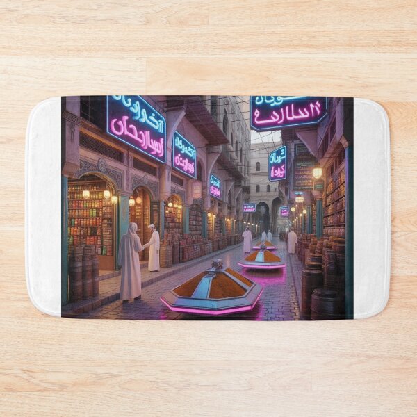 Item preview, Cyberpunk Bazaar Blending Tradition and Neon designed and sold by Wonderful Designs.