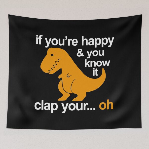 Item preview, Dino Clap Your Hands Playful T-Rex And Happy Rhymes designed and sold by VaisinaAfusia.