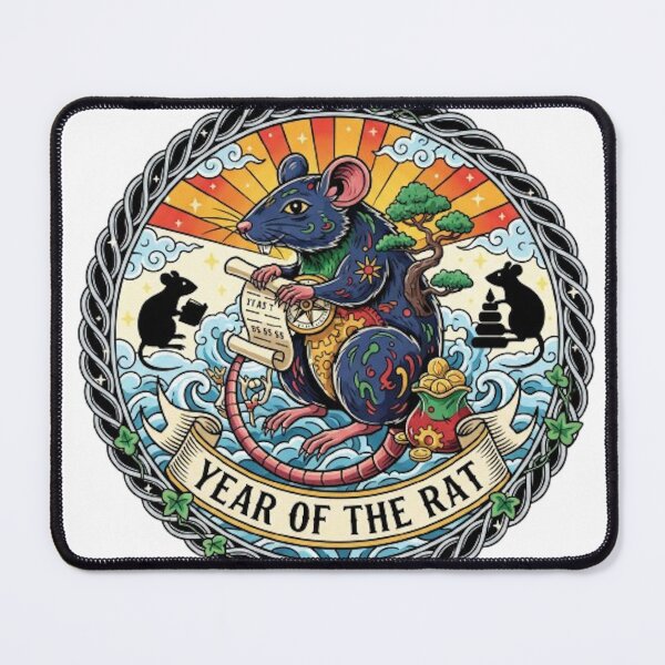 Item preview, YEAR OF THE RAT designed and sold by likbatonboot.