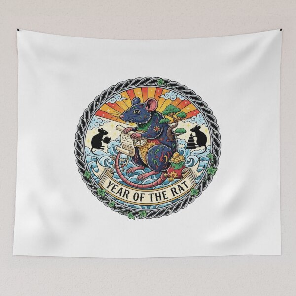 Item preview, YEAR OF THE RAT designed and sold by likbatonboot.