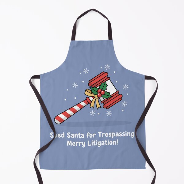 Item preview, Sued Santa for Trespassing - Funny Merry Litigation Lawyer Christmas designed and sold by nine-90.