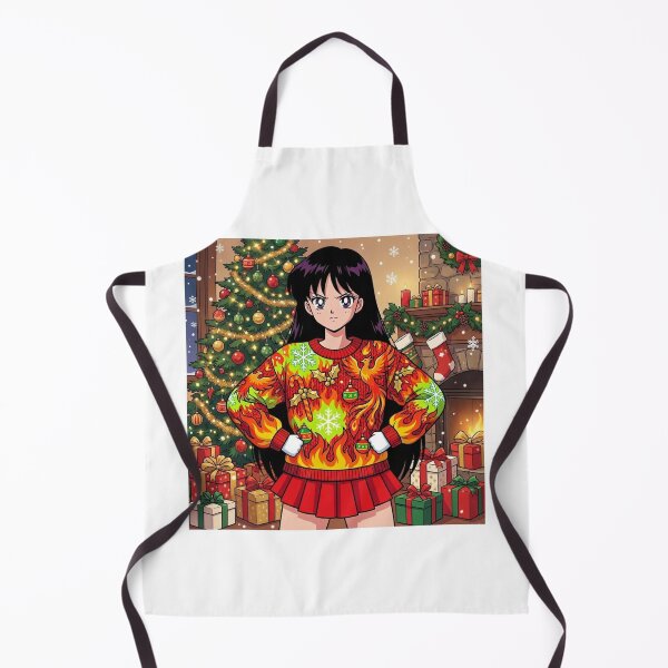 Item preview, Sailor Mars Ugly Christmas Sweater designed and sold by Solace Sparkles.