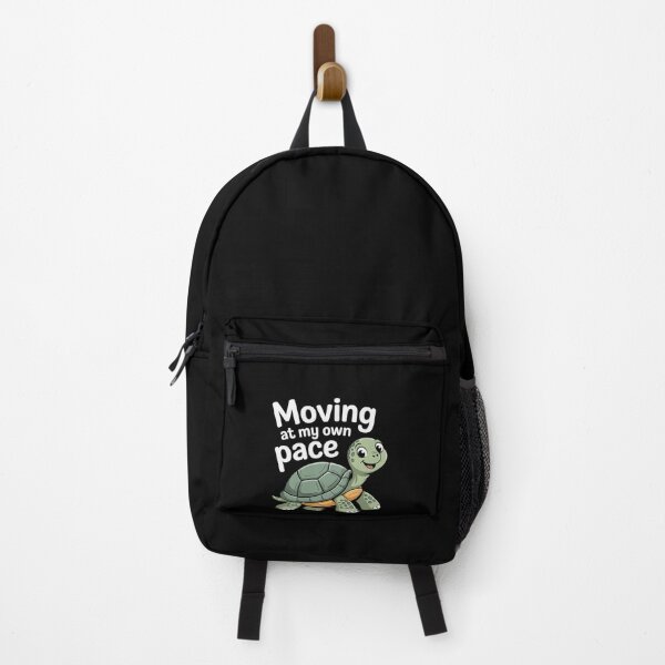 Item preview, Tortoise MOVING AT MY OWN PACE Funny Tortoise Lovers designed and sold by FluoroWave.