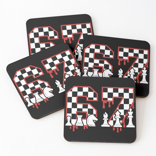 Item preview, 67 Six Seven Dripping Chess Streetwear Graphic Tee designed and sold by LashondaGreen89.