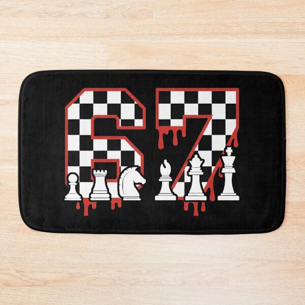 Item preview, 67 Six Seven Dripping Chess Streetwear Graphic Tee designed and sold by LashondaGreen89.