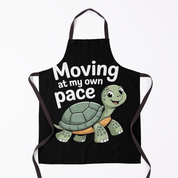 Item preview, Tortoise MOVING AT MY OWN PACE Funny Tortoise Lovers designed and sold by FluoroWave.