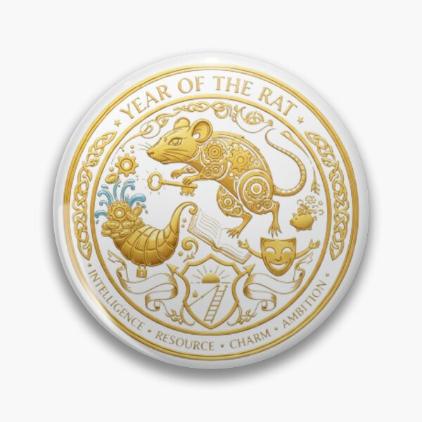 Item preview, YEAR OF THE RAT designed and sold by likbatonboot.