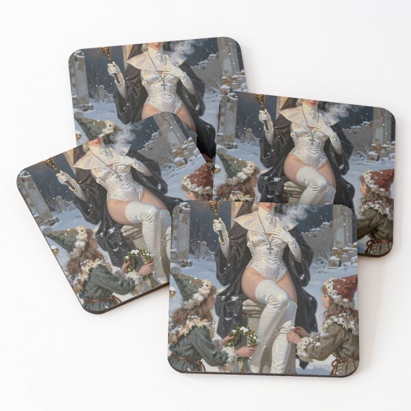 Item preview, Elves in ruins torchbearer attendants designed and sold by CathryneDelamort.
