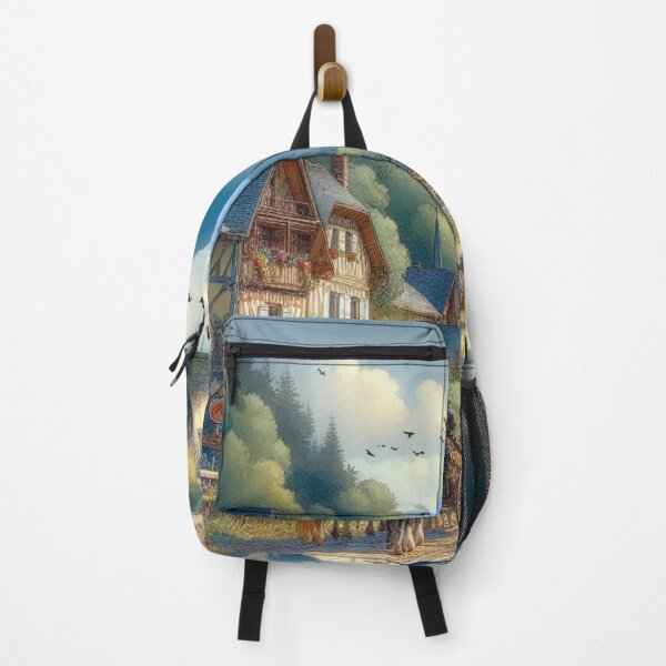 Item preview, Pyrenean village, 19th century designed and sold by jefboutique6150.