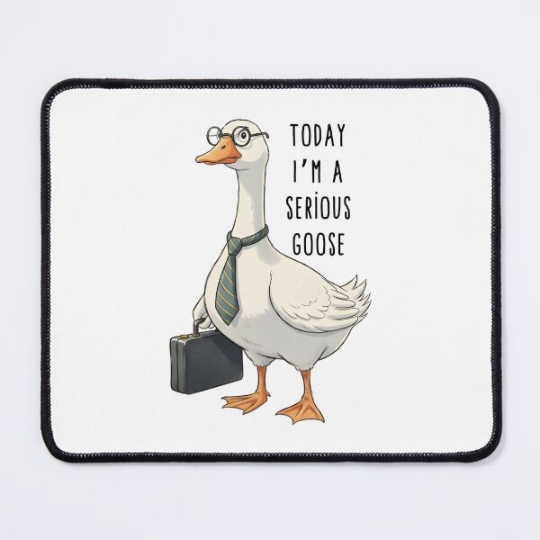 Item preview, Smart Goose Businessman Funny Cartoon Design designed and sold by tarzbol.