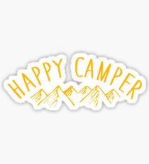Happy Camper Sticker