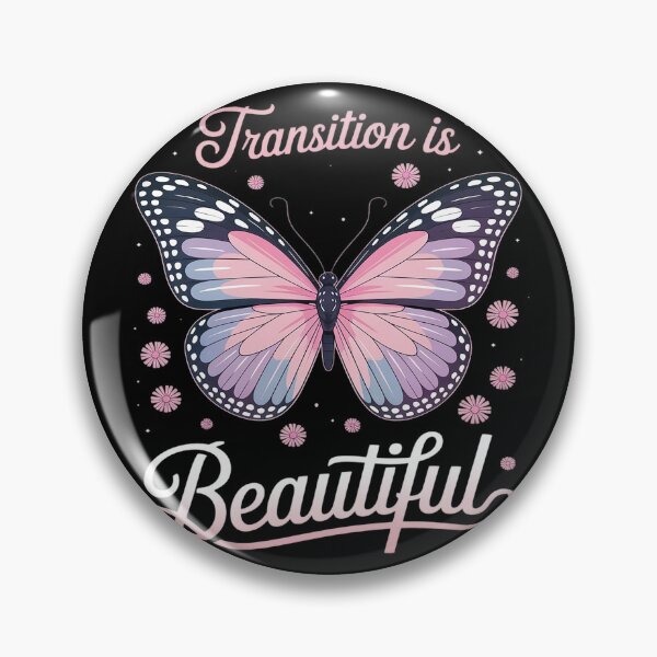 Item preview, Transition Is Beautiful Transgender Pride Trans designed and sold by FluoroWave.