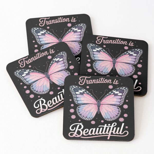 Item preview, Transition Is Beautiful Transgender Pride Trans designed and sold by FluoroWave.