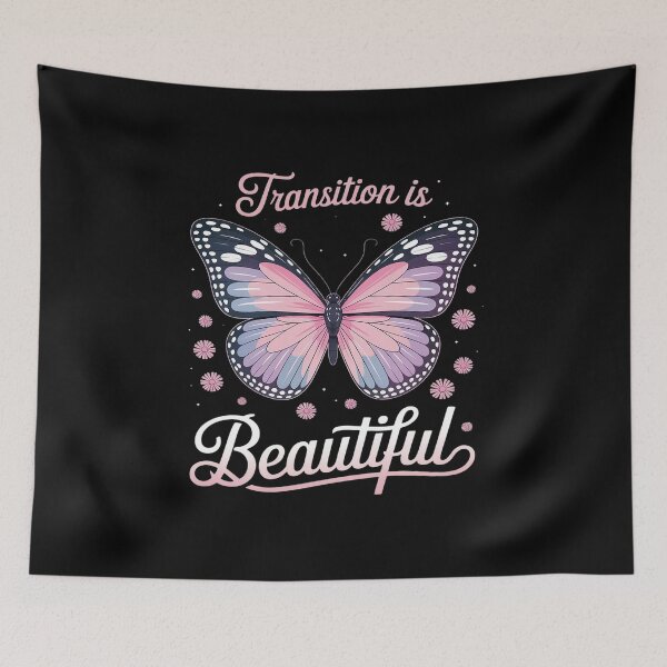 Item preview, Transition Is Beautiful Transgender Pride Trans designed and sold by FluoroWave.