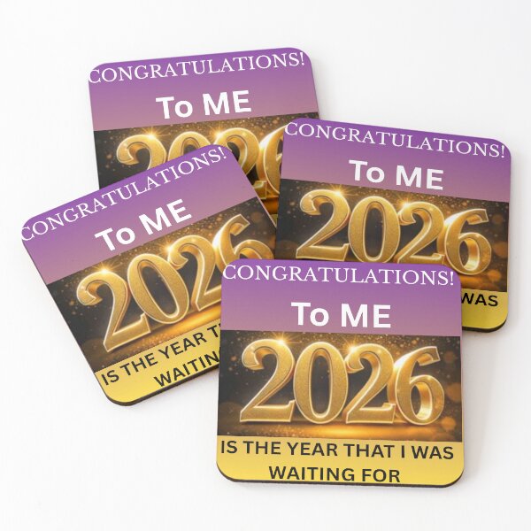 Item preview, Congratulations to Me – 2026 Is the Year I’ve Been Waiting For | Motivational Quote T-Shirt designed and sold by Yusey Designs.