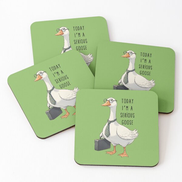 Item preview, Smart Goose Businessman Funny Cartoon Design designed and sold by tarzbol.