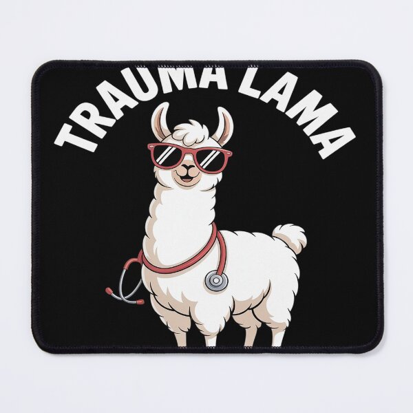 Item preview, Trauma Nursing Llama Trauma Nurses Critical Care ICU Nurse designed and sold by FluoroWave.