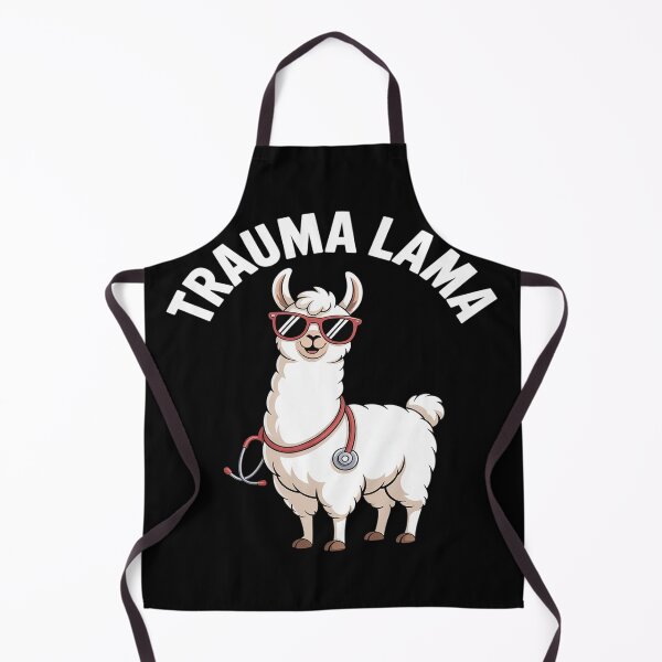 Item preview, Trauma Nursing Llama Trauma Nurses Critical Care ICU Nurse designed and sold by FluoroWave.