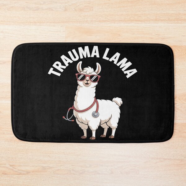 Item preview, Trauma Nursing Llama Trauma Nurses Critical Care ICU Nurse designed and sold by FluoroWave.