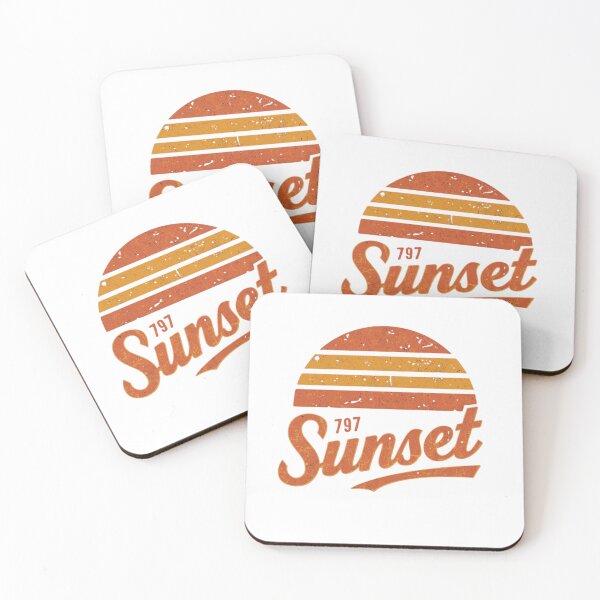 Item preview, The 797 sunset vintage design designed and sold by ULTIMATE CREATIONS.