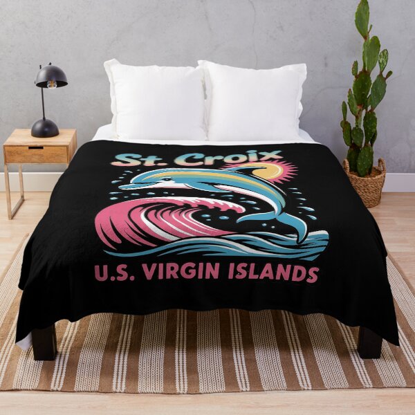 Item preview, Travelling Beach Travel Tourist US Virgin Islands Vacay designed and sold by FluoroWave.
