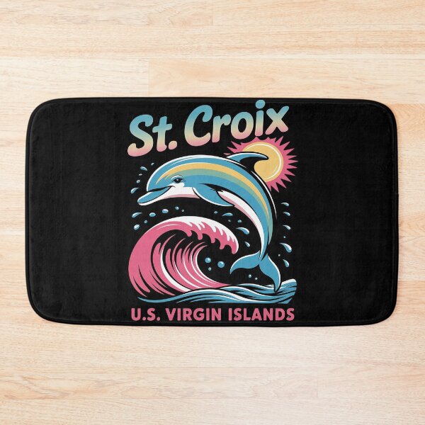 Item preview, Travelling Beach Travel Tourist US Virgin Islands Vacay designed and sold by FluoroWave.