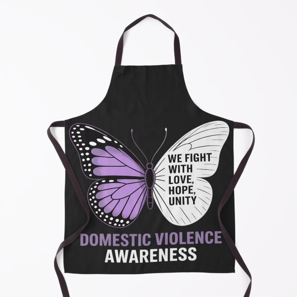 Item preview, Domestic Violence Awareness Butterfly Love Hope Unity designed and sold by LegendsArt75.