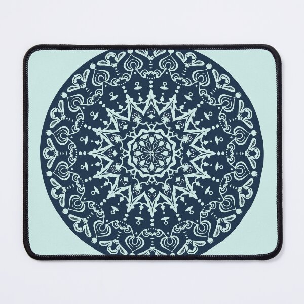 Item preview, Deep Blue – Water Element Mandala designed and sold by Colorandmagic.