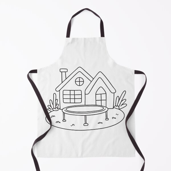 Item preview, A trampoline standing near a home garden window designed and sold by rasagamastore.