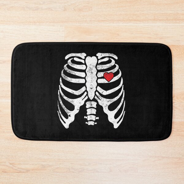 Item preview, X-Ray Heart Rib Cage Skeleton designed and sold by maramestathia.