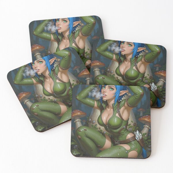 Item preview, Cipher Elves Rainy Mushroom Forest Adventure designed and sold by CathryneDelamort.