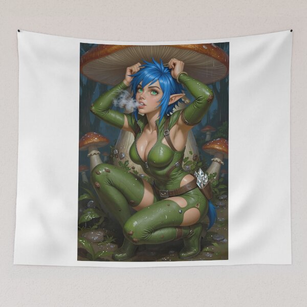 Item preview, Cipher Elves Rainy Mushroom Forest Adventure designed and sold by CathryneDelamort.