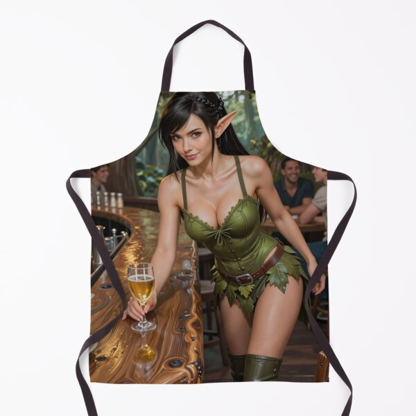 Item preview, Tifalockheart Elves Barmaid Leaf Costume designed and sold by CathryneDelamort.