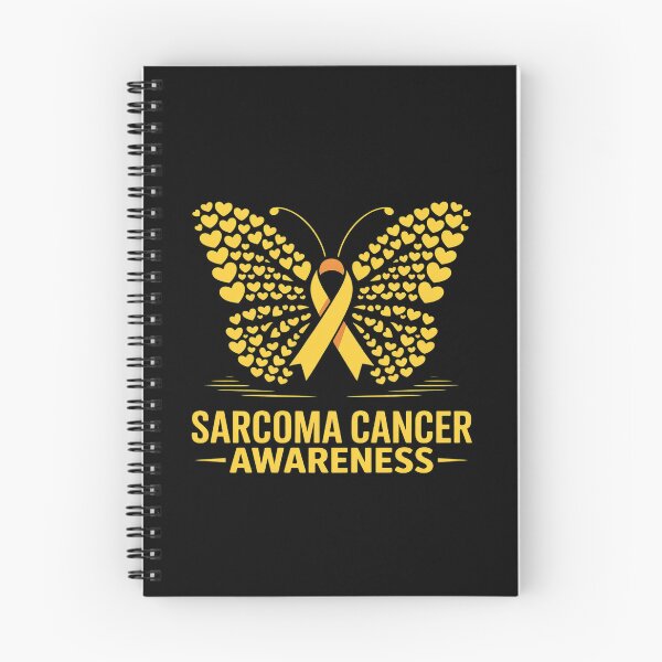 Item preview, Butterfly Sarcoma Cancer Awareness Yellow Ribbon designed and sold by repconomArt.