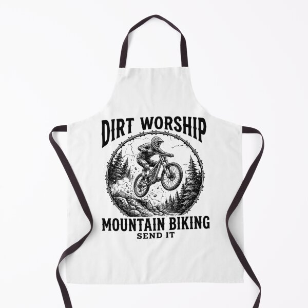 Item preview, Dirt Worship Mountain Biking MTB Downhill Rider designed and sold by Mason-Pride.