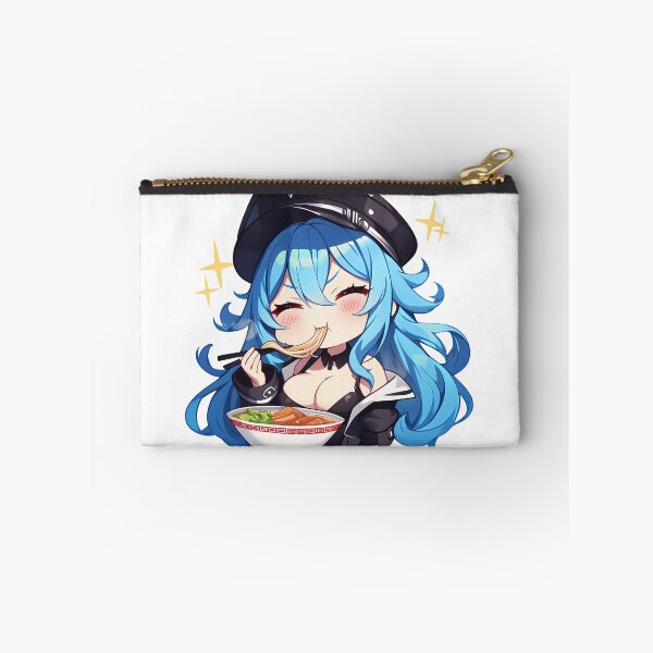 Item preview, Kyoko Kirigiri Danganronpa Esdeath Akame Ga Kill Kawaii Ramen Chibi Cute Anime Girl designed and sold by Raslbazola.