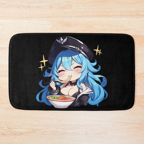 Item preview, Kyoko Kirigiri Danganronpa Esdeath Akame Ga Kill Kawaii Ramen Chibi Cute Anime Girl designed and sold by Raslbazola.
