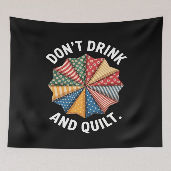 Item preview, Don't Drink and Quilt Sewing - Stitching Sanity designed and sold by LegendsArt75.